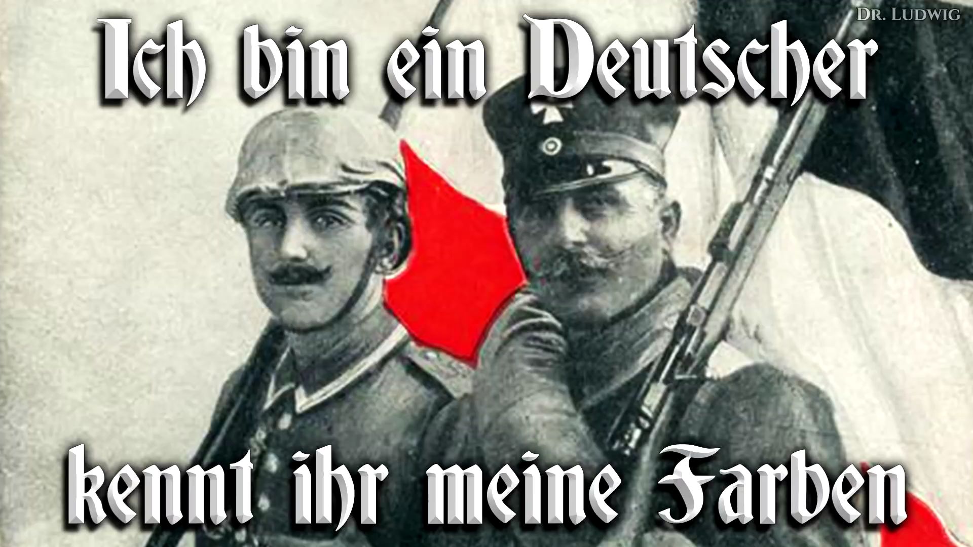 Ich bin ein Deutscher kennt ihr meine Farben